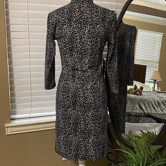 J. McLaughlin cheetah print dress - Picture 3 of 5